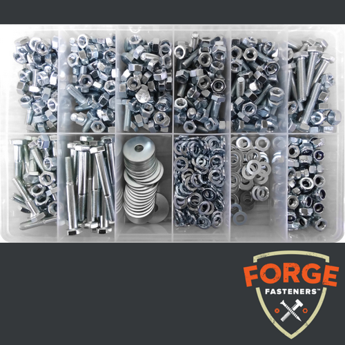 KIT BOLT/NUT/WASHER 8.8 ZP M8